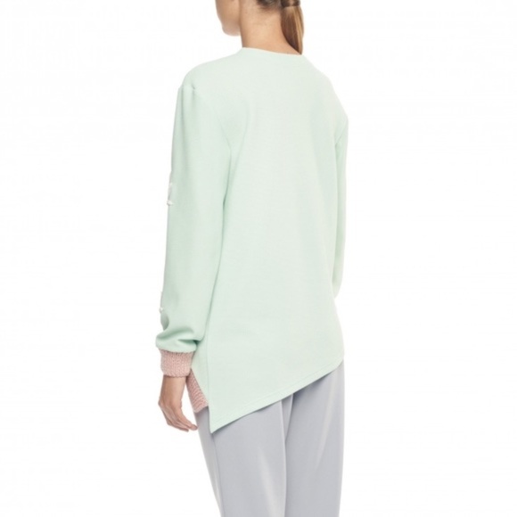 NWT Andreeva Embellished Jersey Sweatshirt - Picture 5 of 5